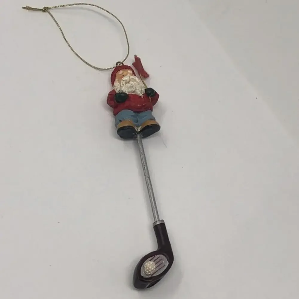 Golf Theme Gift Christmas Tree Ornament 6